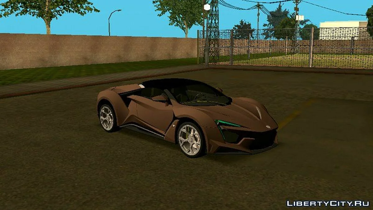 Fenyr SuperSport (только DFF) / GTA San Andreas (iOS, Android)