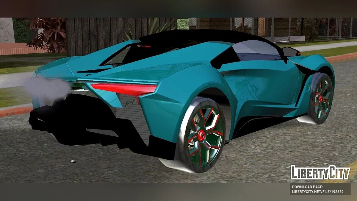 WMotors Fenyr Supersport (только DFF) / GTA San Andreas (iOS, Android)
