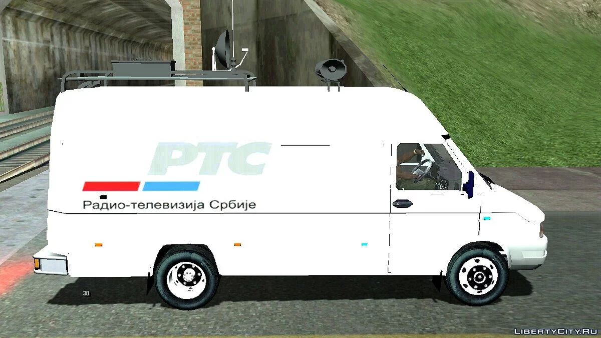 Zastava Daily RTS Newsvan / GTA San Andreas (iOS, Android)