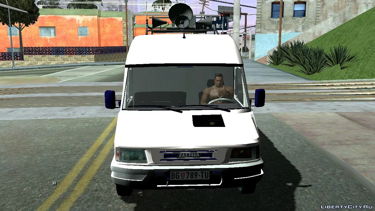 Zastava Daily RTS Newsvan / GTA San Andreas (iOS, Android)