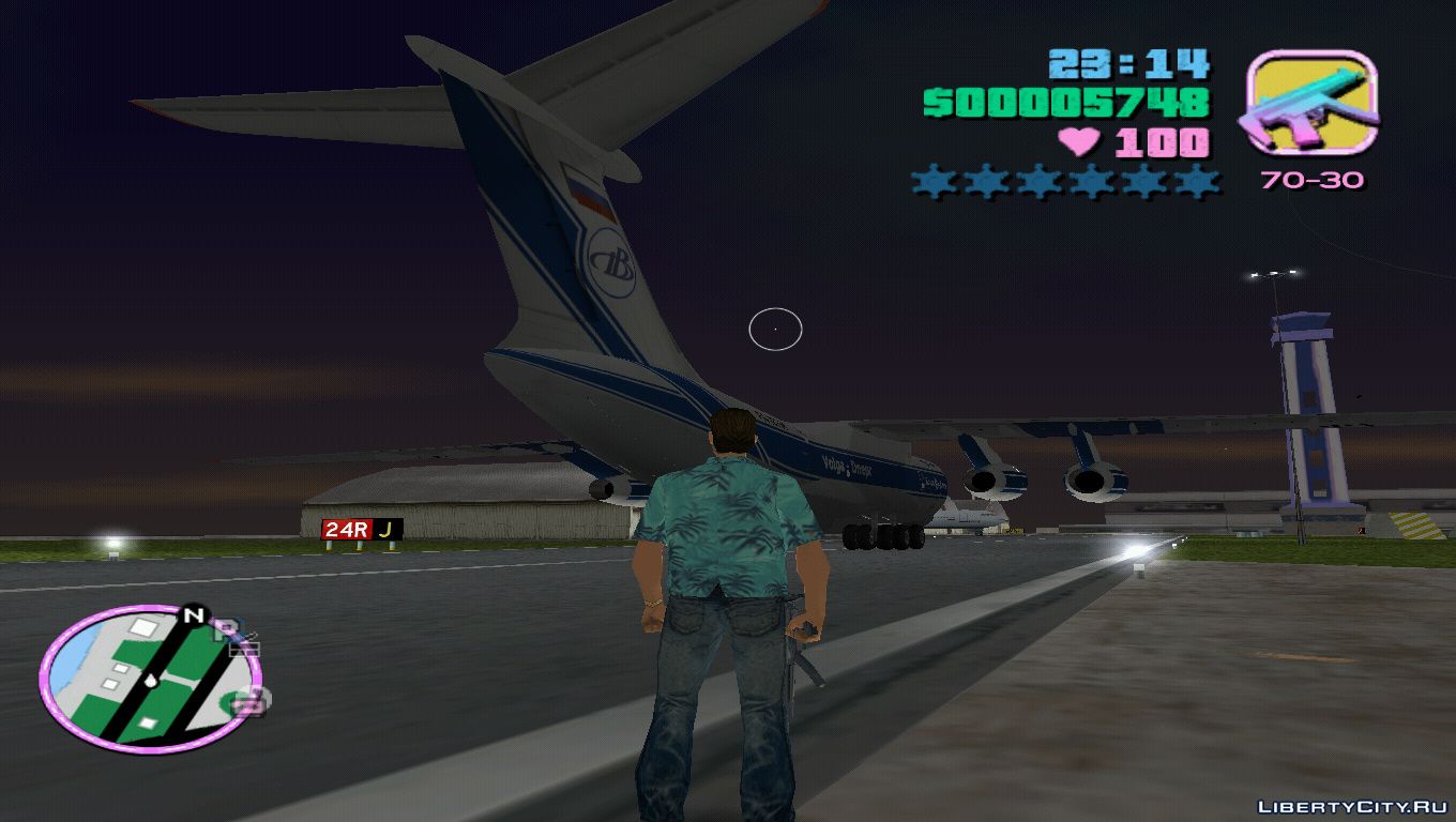 Замена airtrain col в GTA Vice City файлов