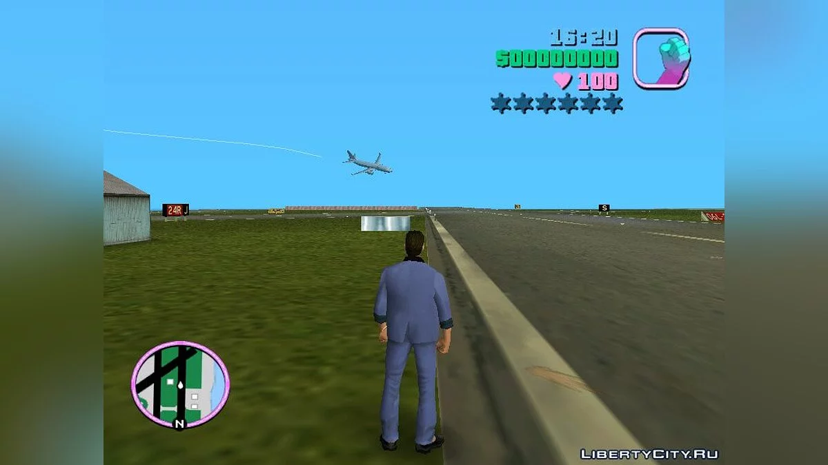 NFS Underground Airplane-object / GTA Vice City