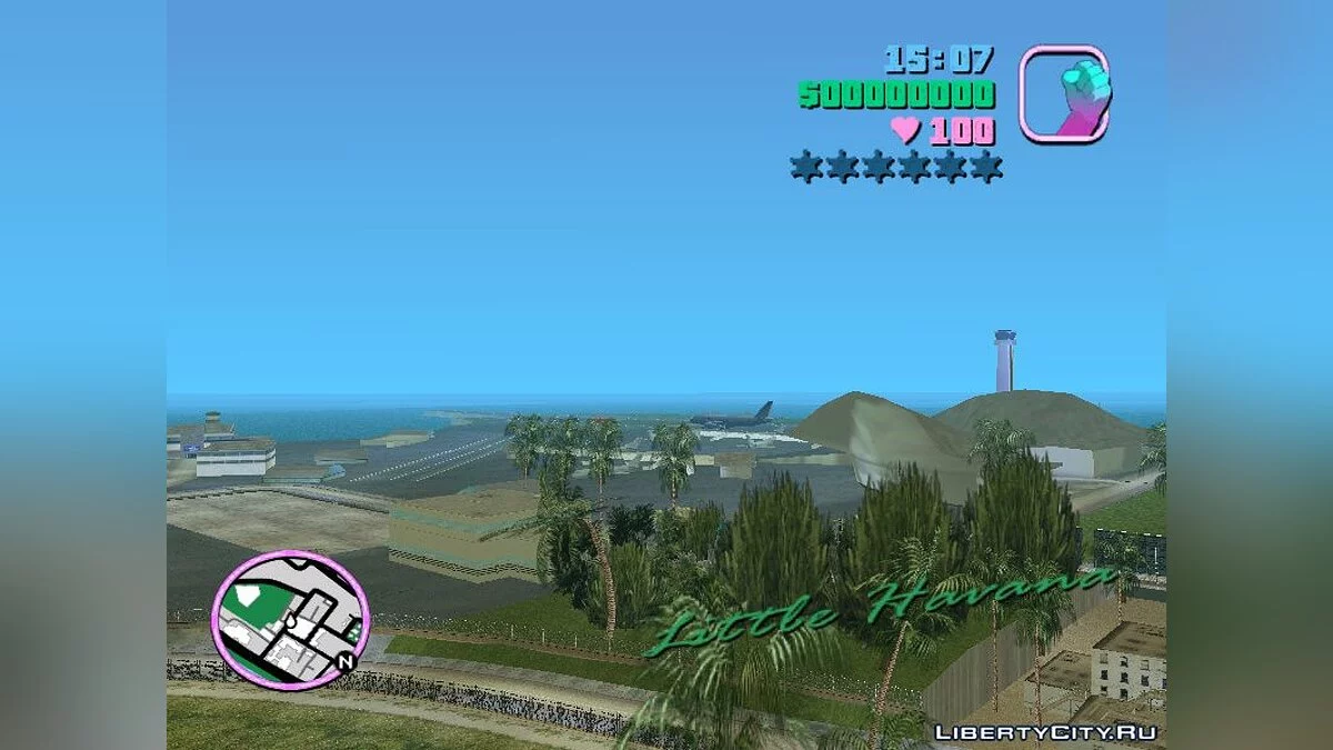 NFS Underground Airplane-object / GTA Vice City