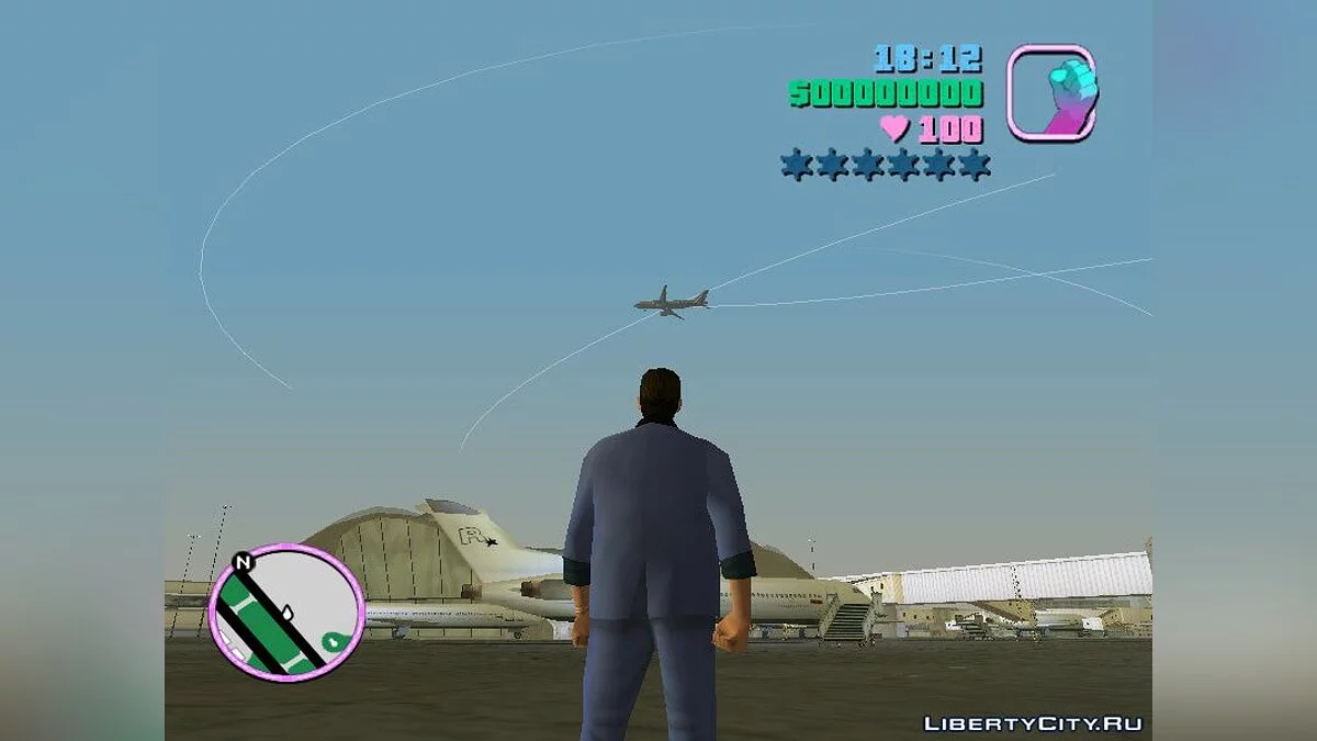 NFS Underground Airplane-object / GTA Vice City