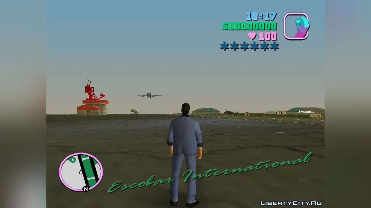 NFS Underground Airplane-object / GTA Vice City