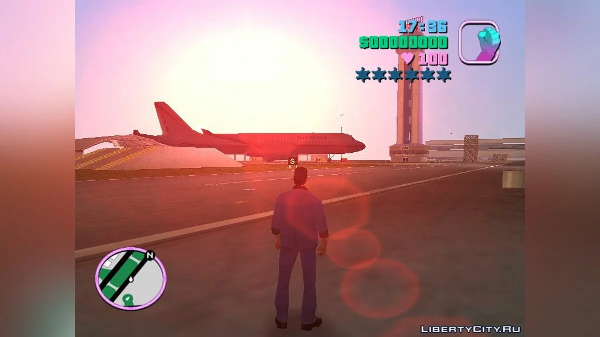 NFS Underground Airplane-object / GTA Vice City