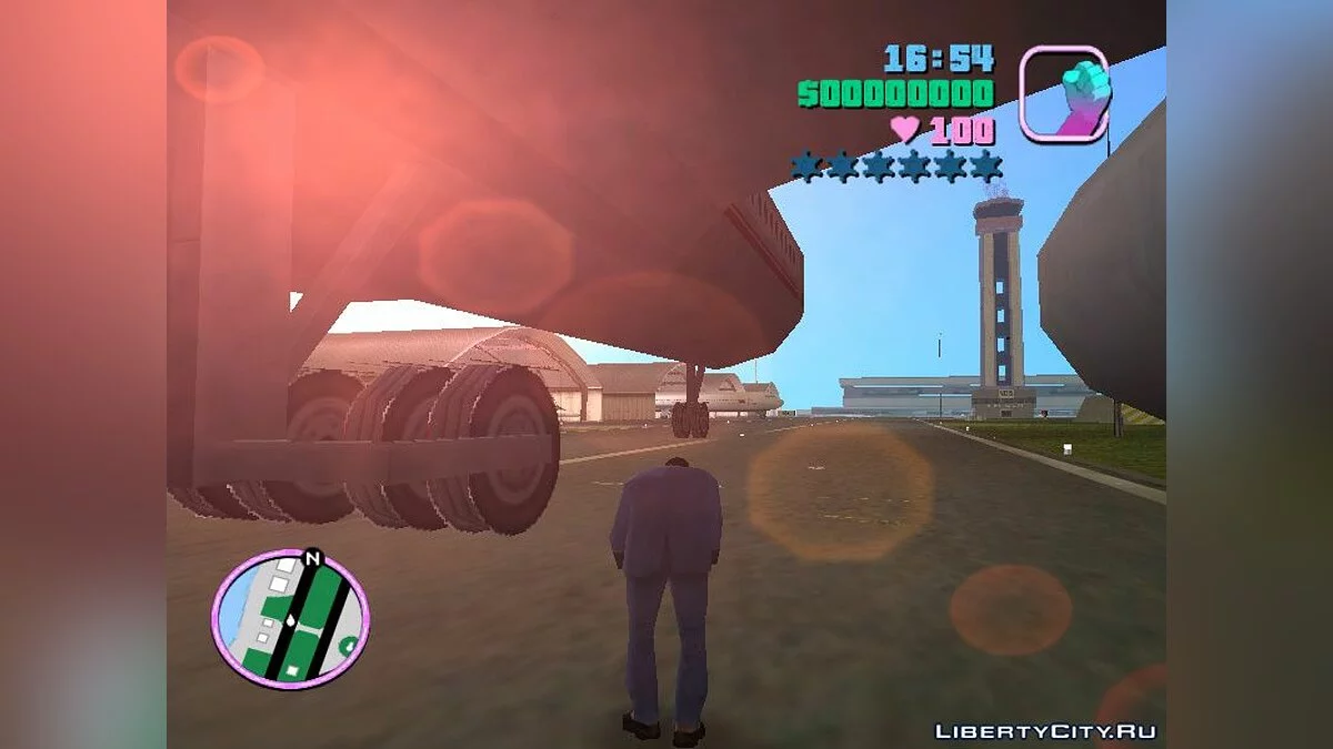 NFS Underground Airplane-object / GTA Vice City