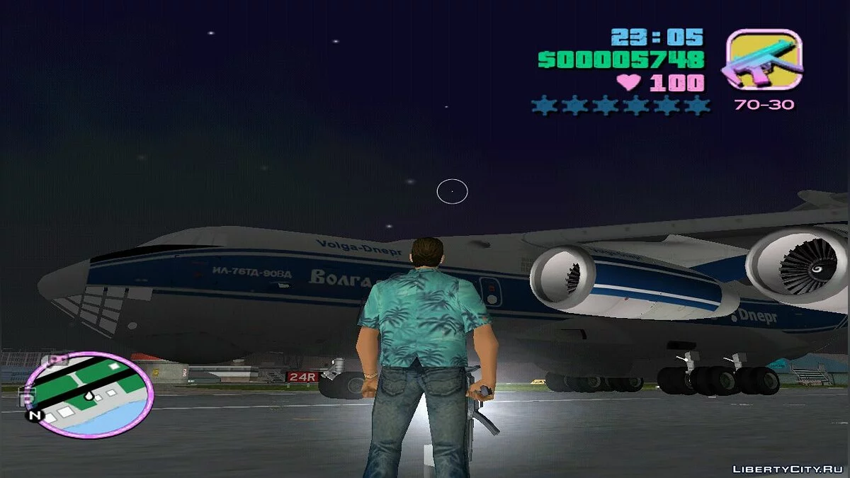 Ил-76ТД-90ВД Волга-Днепр / GTA Vice City