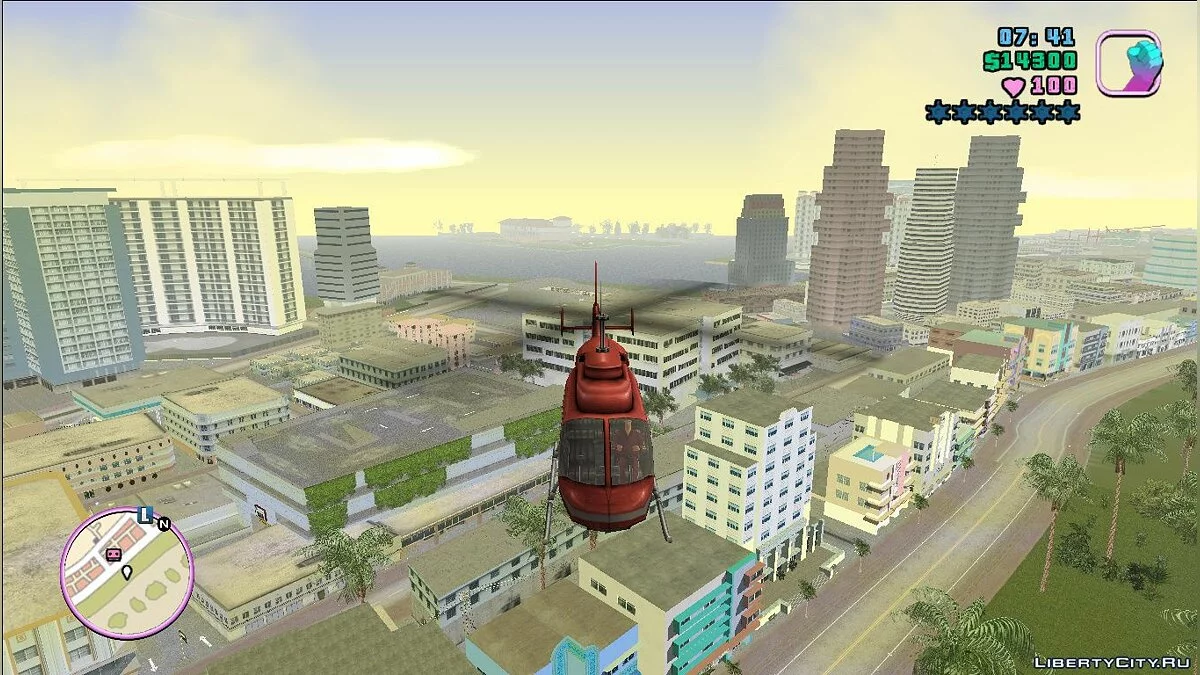 Maverick из cutscene / GTA Vice City