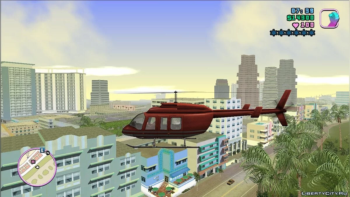 Maverick из cutscene / GTA Vice City