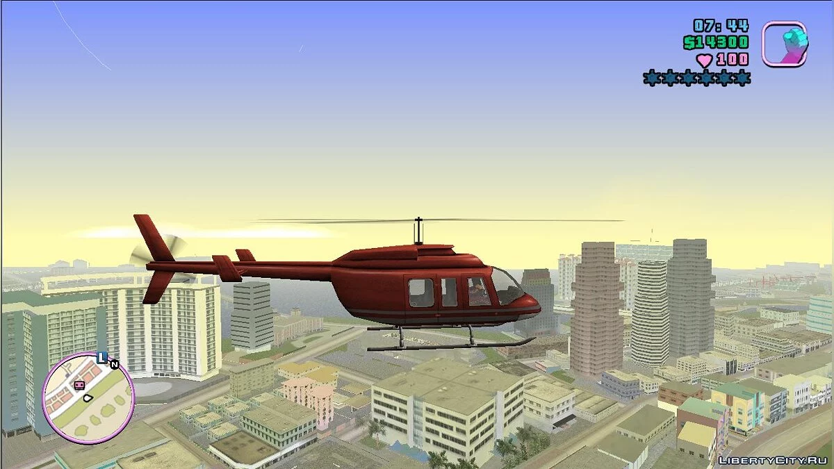Maverick из cutscene / GTA Vice City