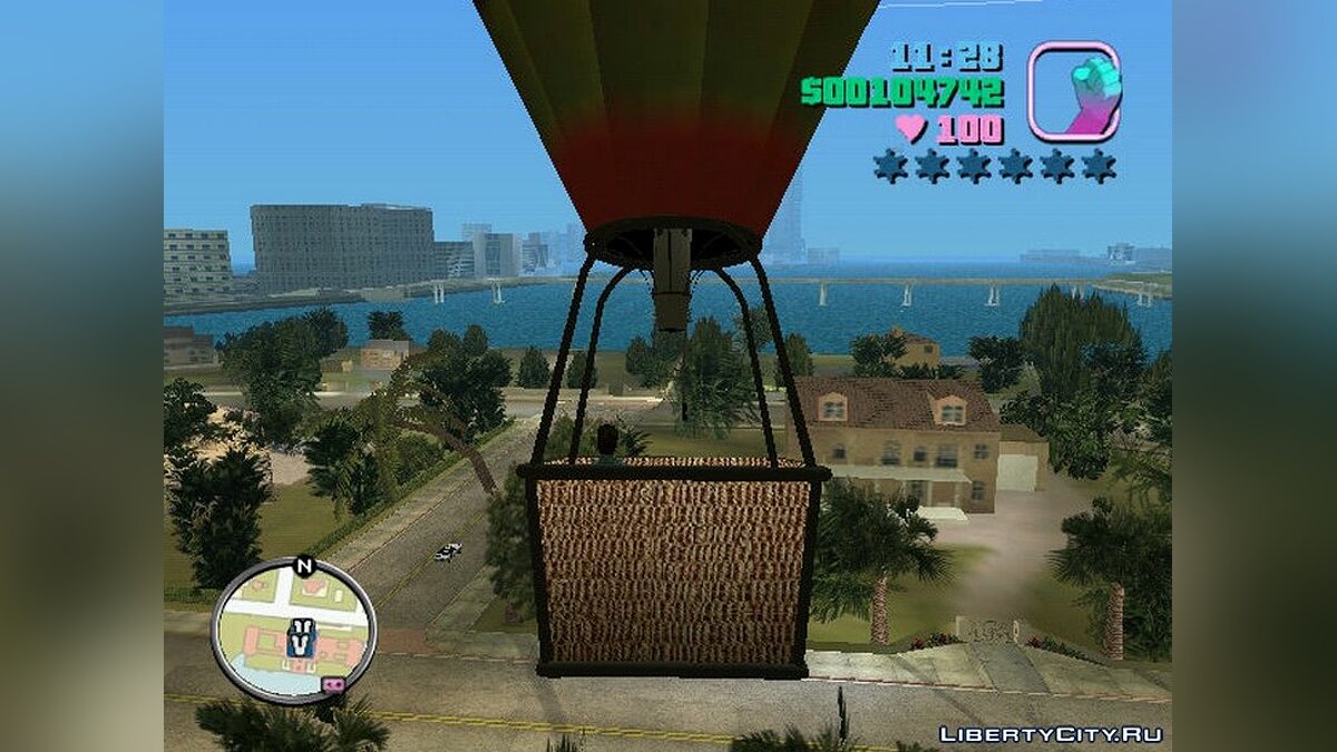 Скачать Воздушный шар для GTA Vice City