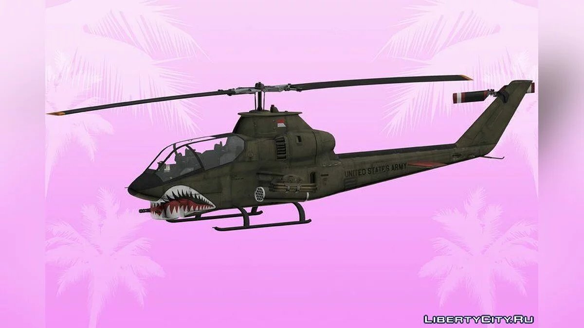 HD AH1G Cobra / GTA Vice City
