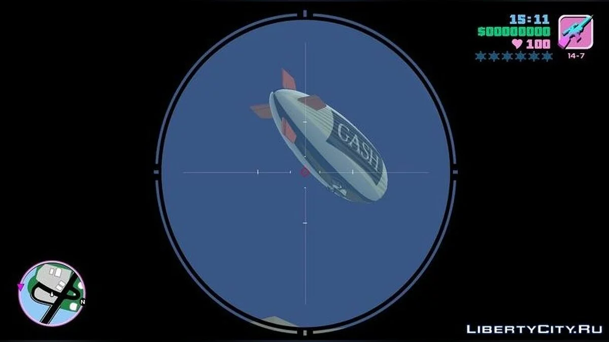 Дирижабль HD / GTA Vice City