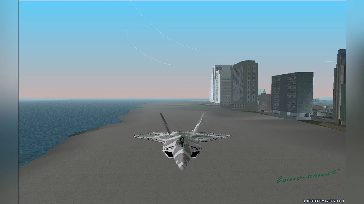 Raptor F-22 / GTA Vice City