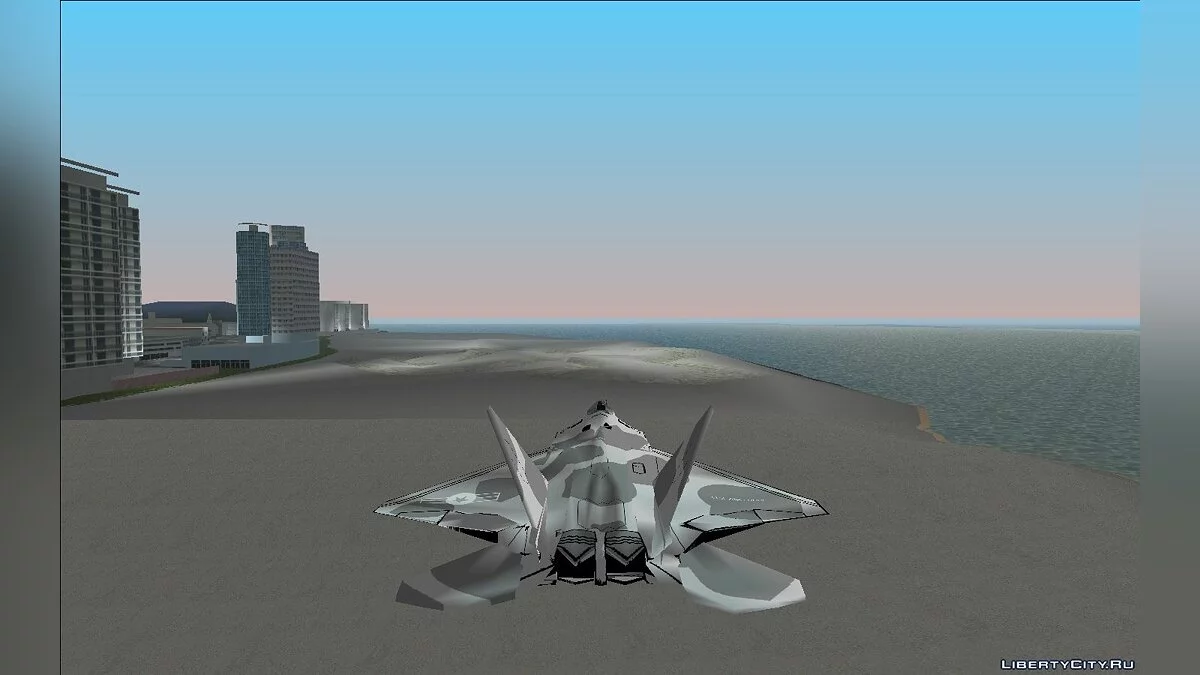 Raptor F-22 / GTA Vice City