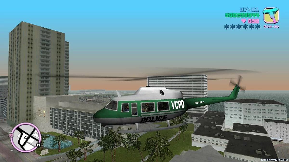 Вертолёт из GTA 3 / GTA Vice City