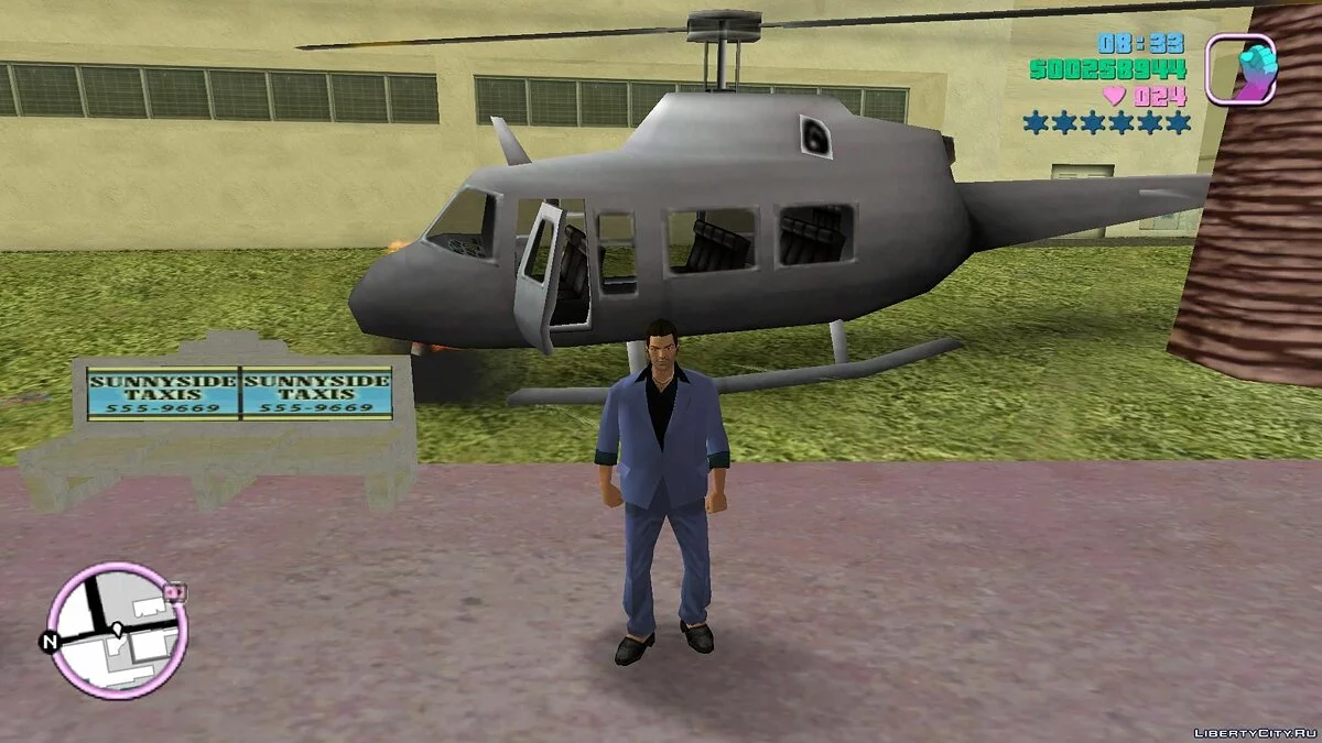 Вертолёт из GTA 3 / GTA Vice City