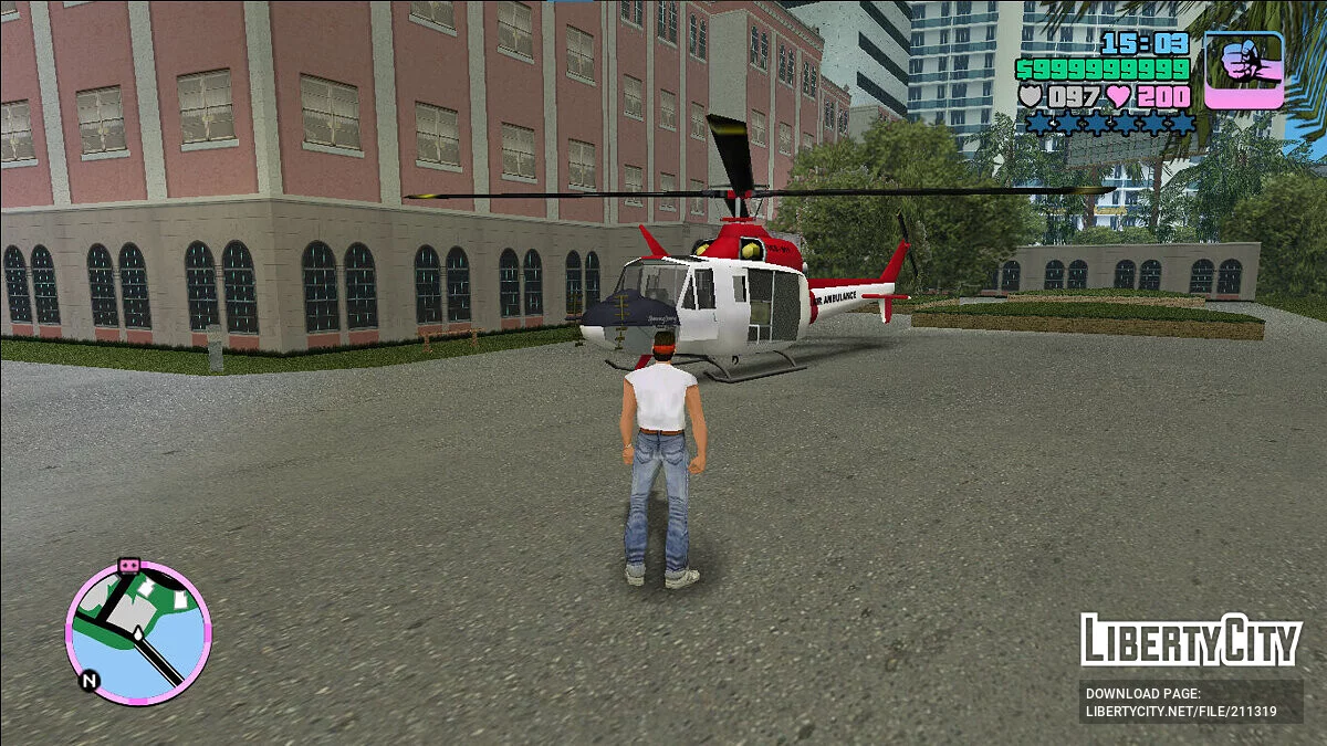 Новые самолёты и вертолёты / GTA Vice City