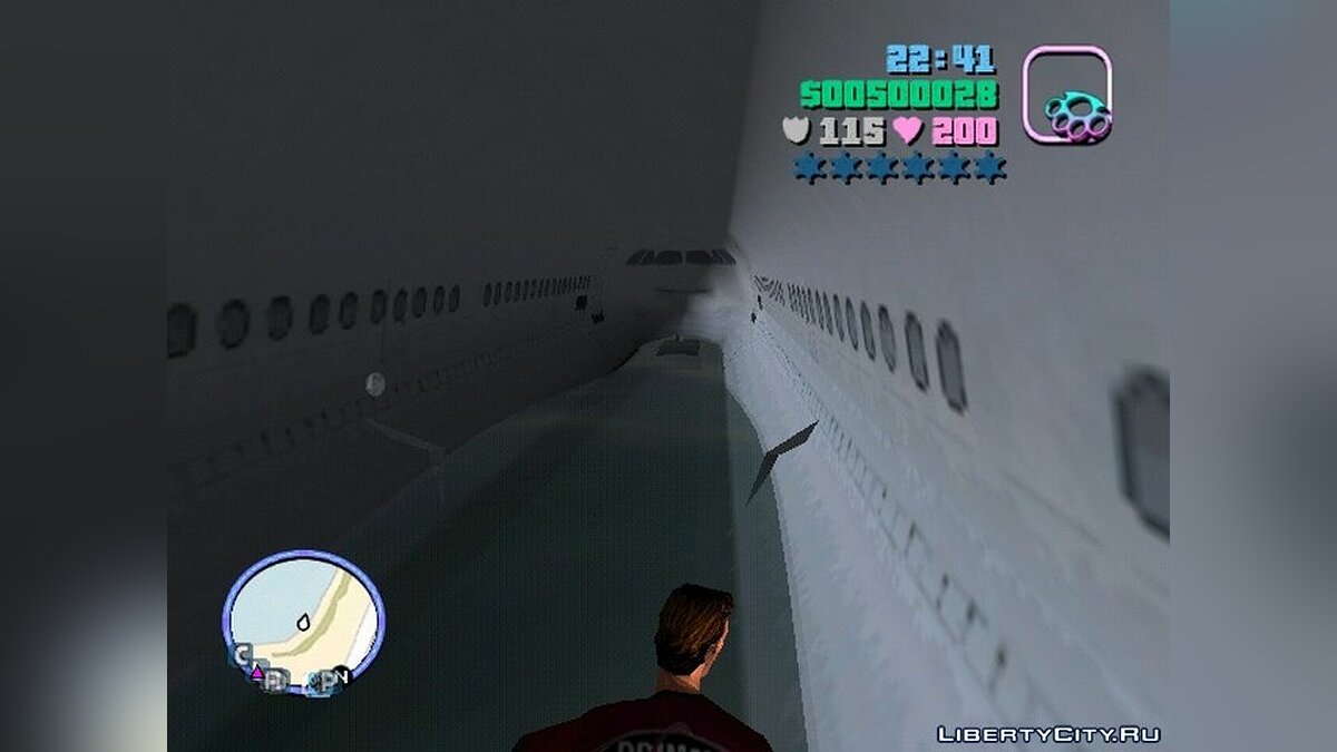 Управление большим самолетом для GTA Vice City - Картинка #6