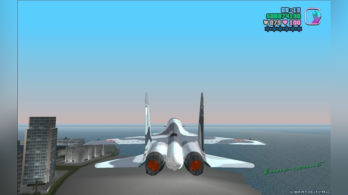 SU-27 Sukhoi для GTA Vice City - Картинка #2