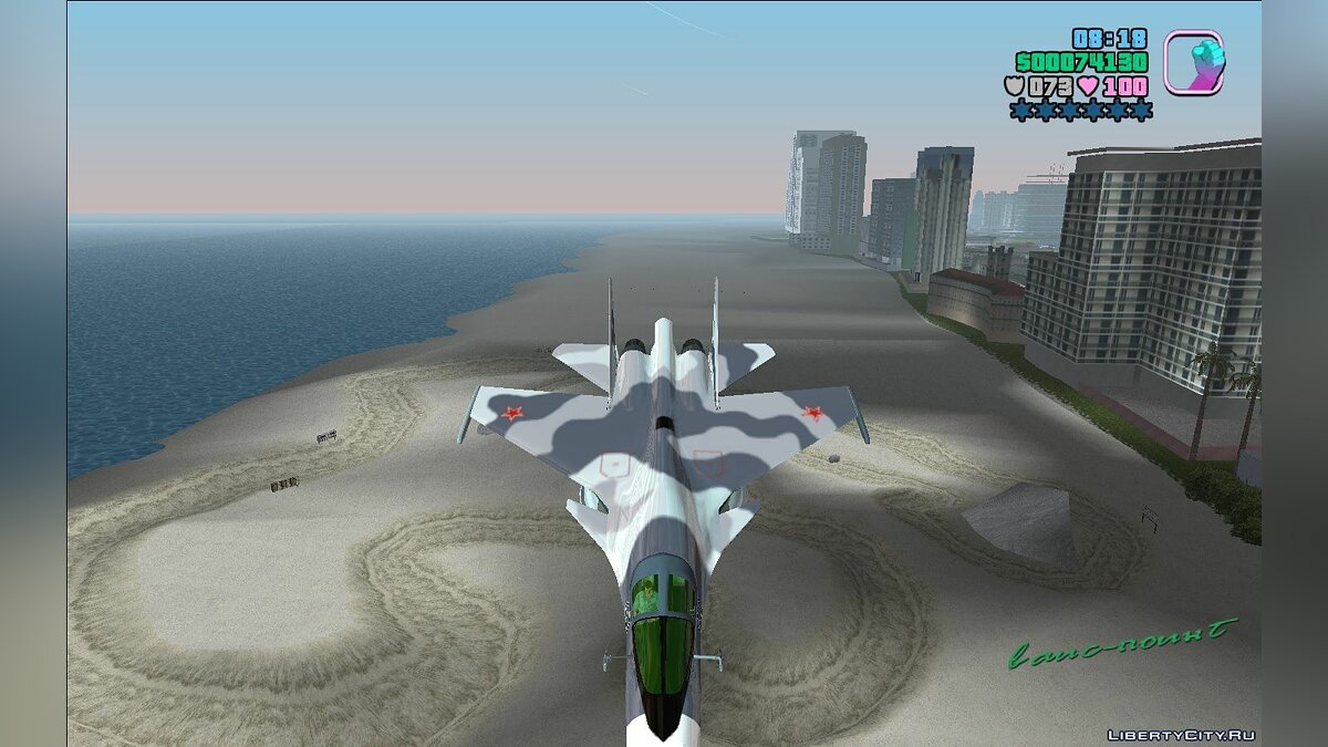 SU-27 Sukhoi для GTA Vice City - Картинка #3