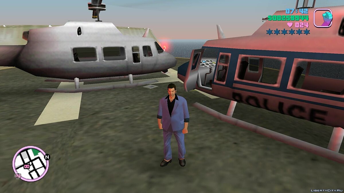 Вертолёт из GTA 3 для GTA Vice City - Картинка #1