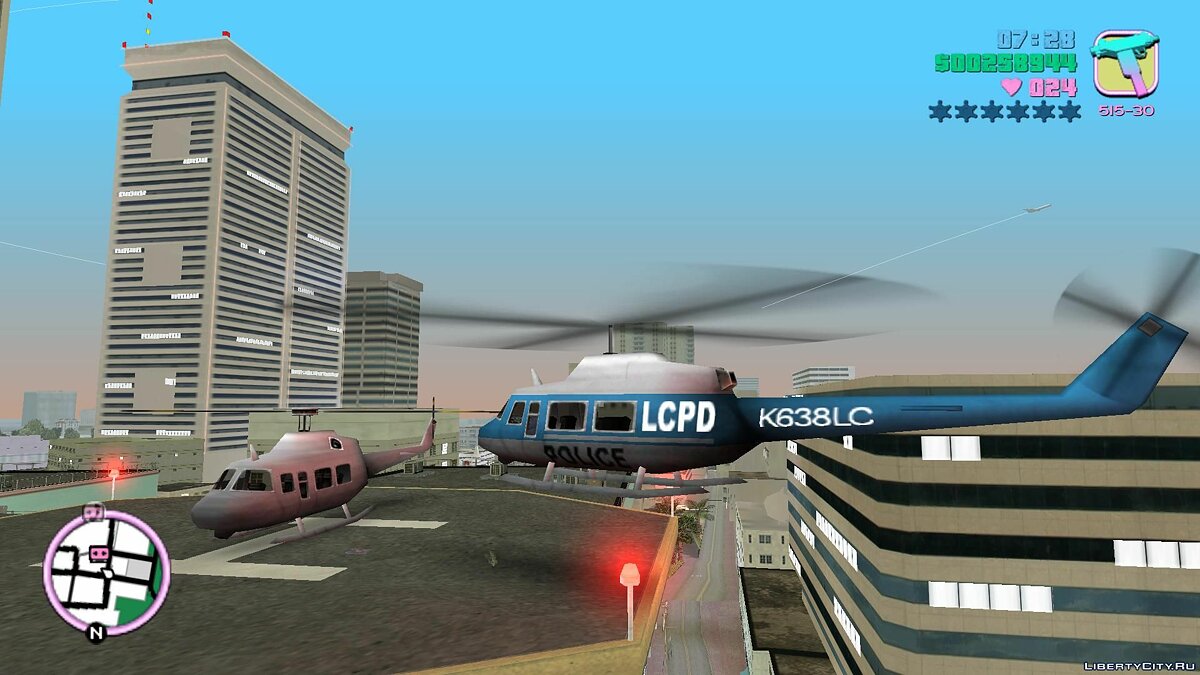 Вертолёт из GTA 3 для GTA Vice City - Картинка #7