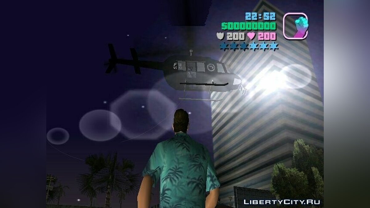 VCPD FBI Helicopter v.2 для GTA Vice City - Картинка #2