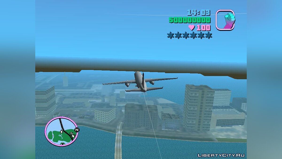 NFS Underground Airplane-object для GTA Vice City - Картинка #2
