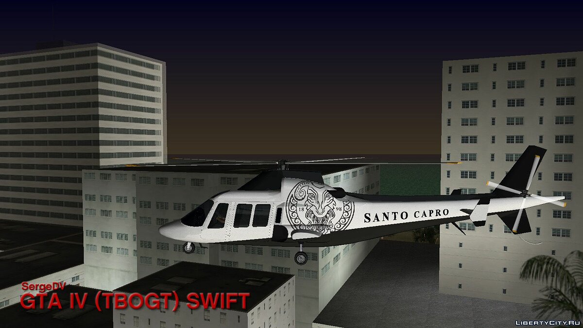 GTA IV (TBoGT) Swift для GTA Vice City - Картинка #5