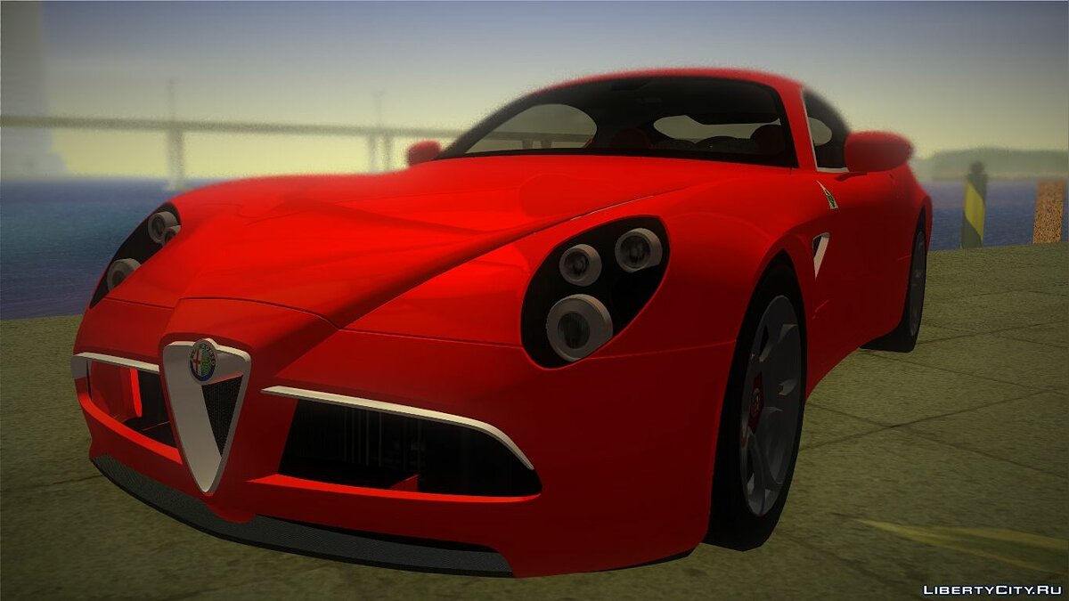 Alfa Romeo 8C Competizione "TT Black Revel" для GTA Vice City - Картинка #1