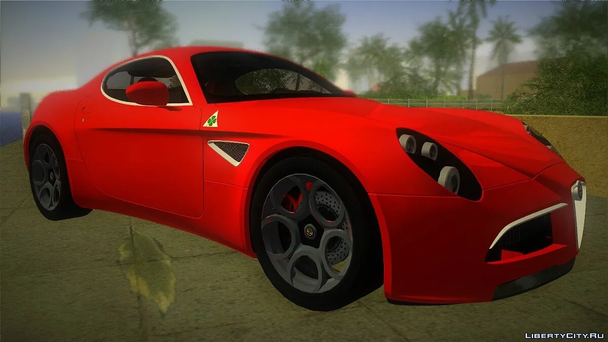 Alfa Romeo 8C Competizione \"TT Black Revel\" / GTA Vice City