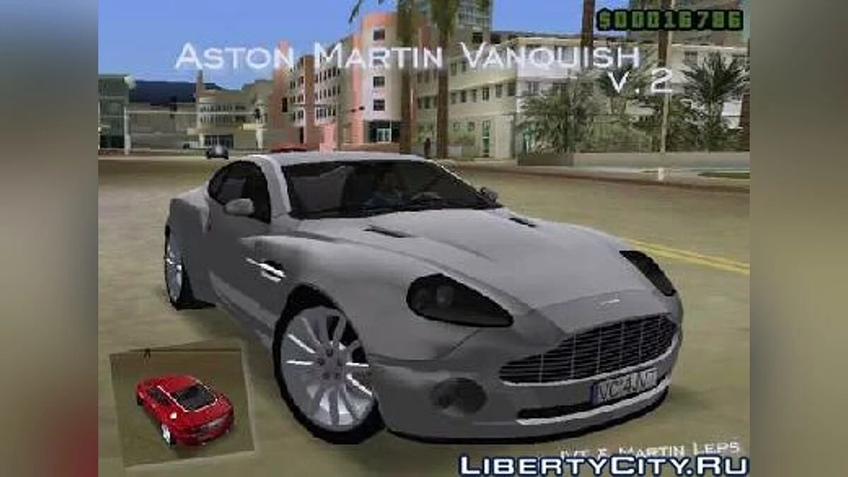 Aston Martin V12 Vanquish v2.0 / GTA Vice City