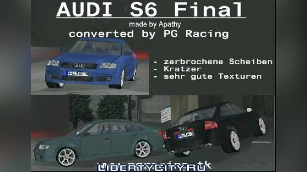 Audi S6 Final для GTA Vice City - Картинка #1