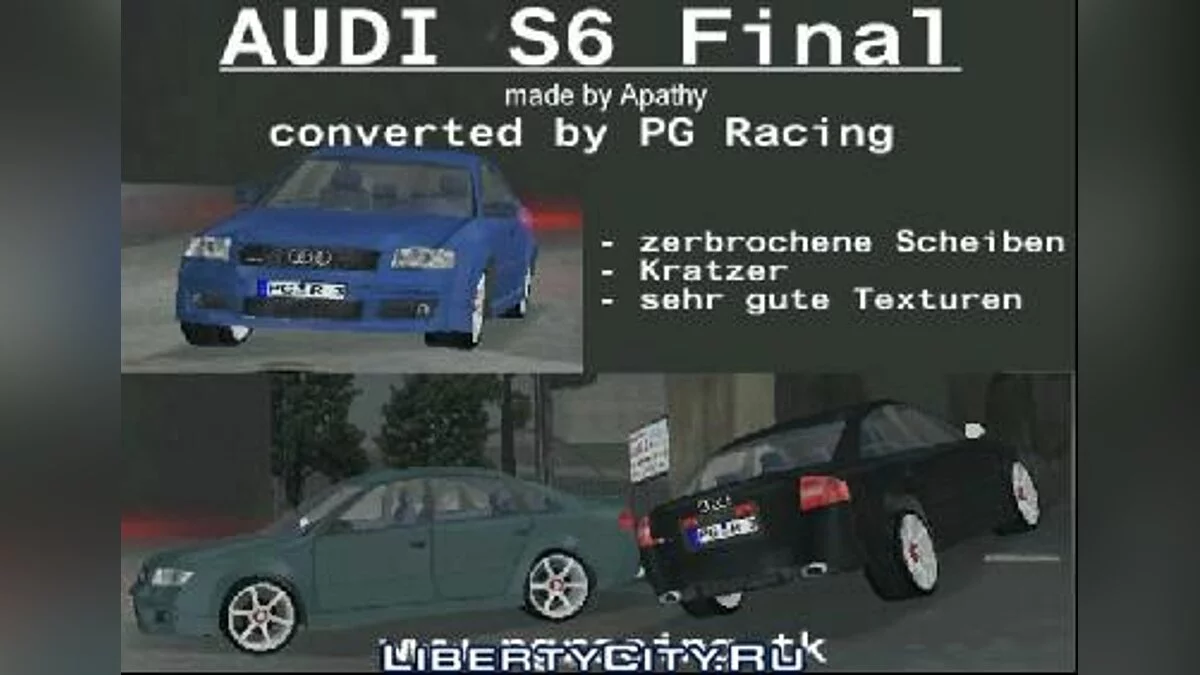 Audi S6 Final / GTA Vice City