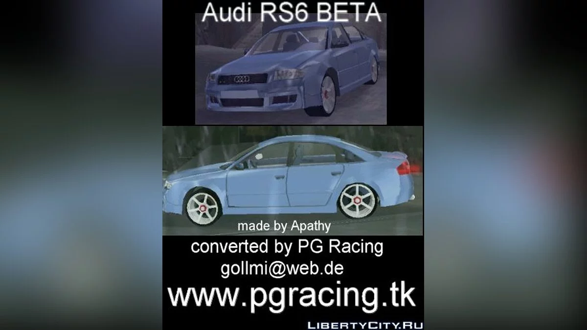 Audi RS6 Beta / GTA Vice City
