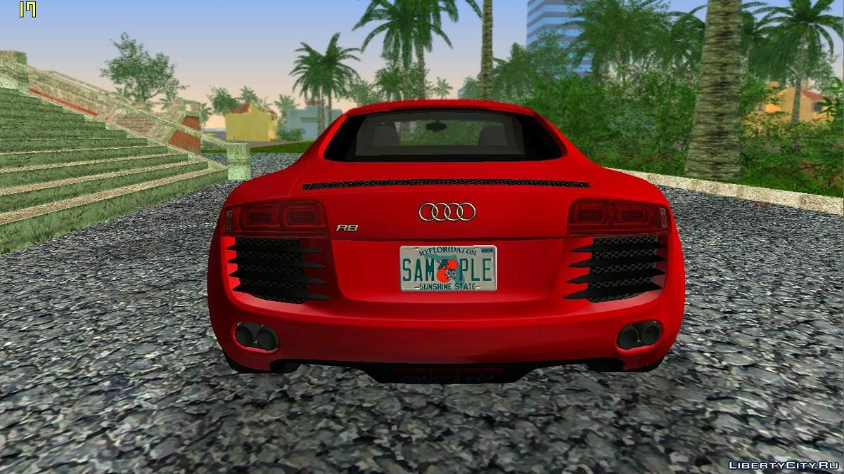 Audi R8 2007 для GTA Vice City - Картинка #5
