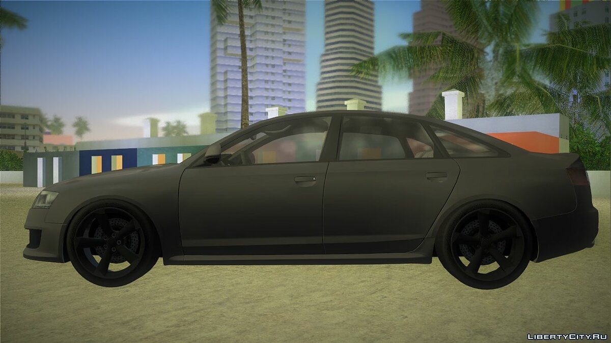 Audi RS6 W12 TT Black Revel для GTA Vice City - Картинка #4
