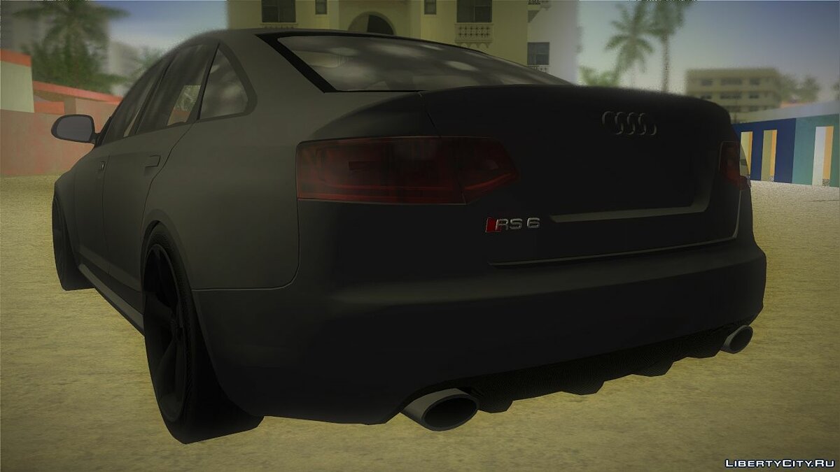 Audi RS6 W12 TT Black Revel для GTA Vice City - Картинка #3