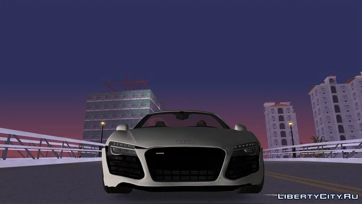 Audi R8 V10 Spyder 2014 / GTA Vice City