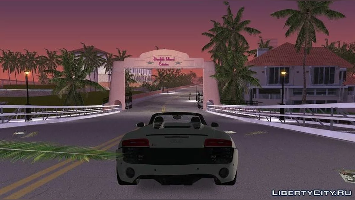 Audi R8 V10 Spyder 2014 / GTA Vice City