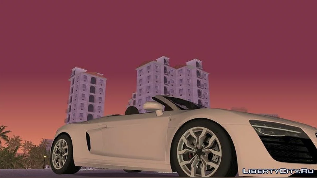 Audi R8 V10 Spyder 2014 / GTA Vice City
