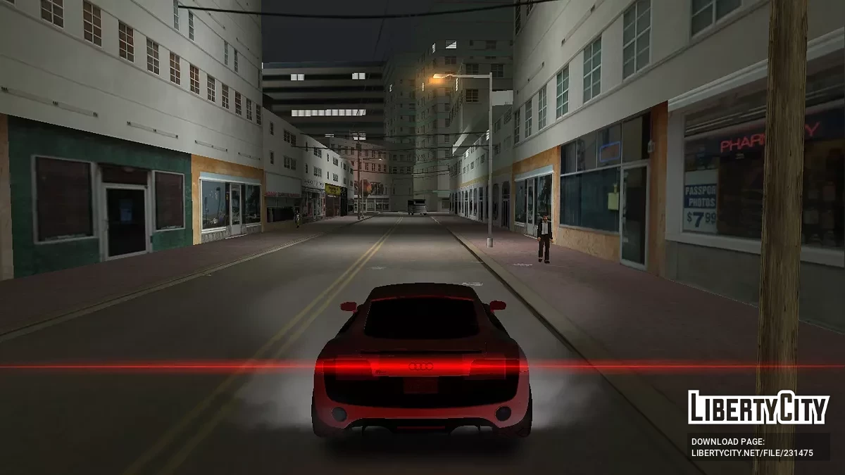 Audi R8 Coupé V10 Plus 5.2 FSI Quattro / GTA Vice City