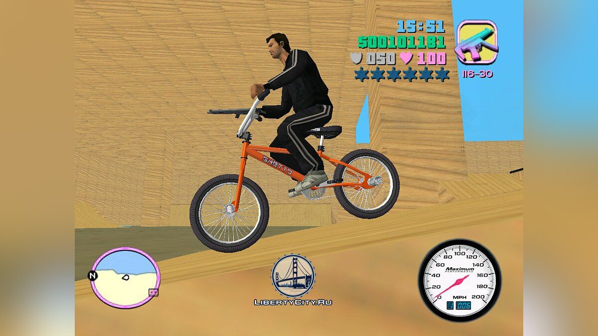 San Andreas BMX для GTA Vice City - Картинка #1