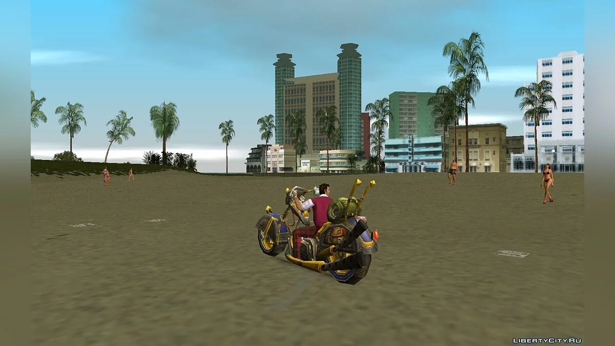 Механоцикл / Анжинерский Чоппер / GTA Vice City