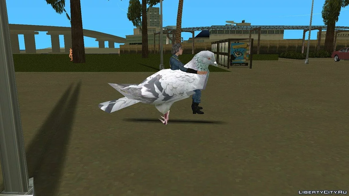 Голубь из Grand Theft Auto IV / GTA Vice City