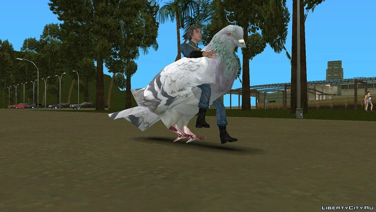 Голубь из Grand Theft Auto IV / GTA Vice City