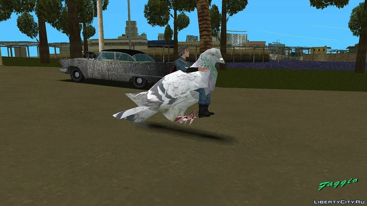Голубь из Grand Theft Auto IV / GTA Vice City