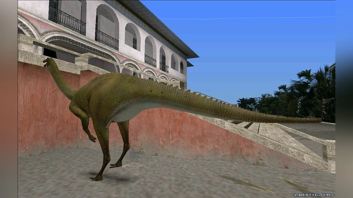 Gallimimus Dinosaur Bike (MVL) / GTA Vice City